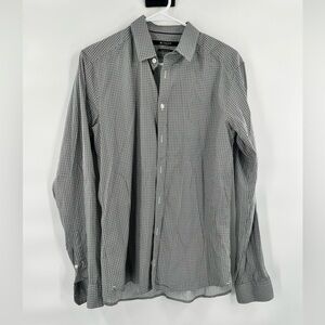 Tiger of Sweden extra slim fit button down shirt size M